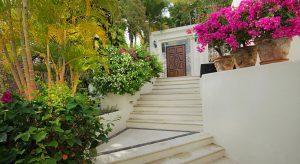 Main entrance - Villa Dos Palapas, La Punta; Manzanillo
