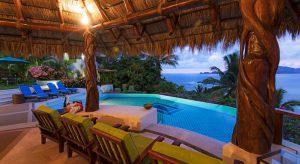 Heated pool - Villa Dos Palapas, La Punta; Manzanillo