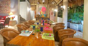 Dining room - Villa Luna Azul, La Punta; Manzanillo
