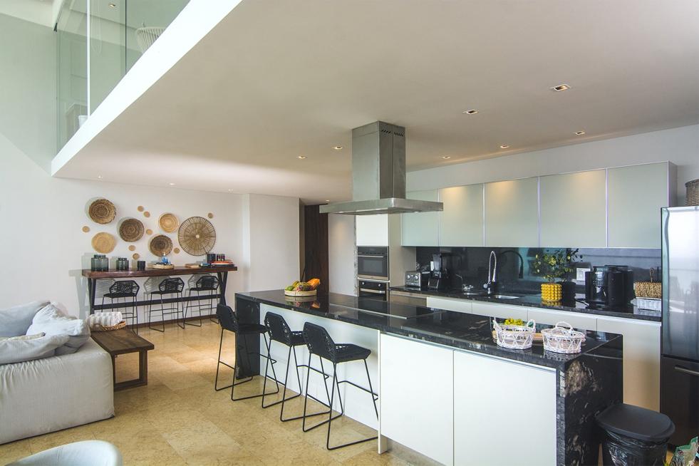 Fully equipped kitchen - Peninsula Penthouse 12 - Nuevo Vallarta-5
