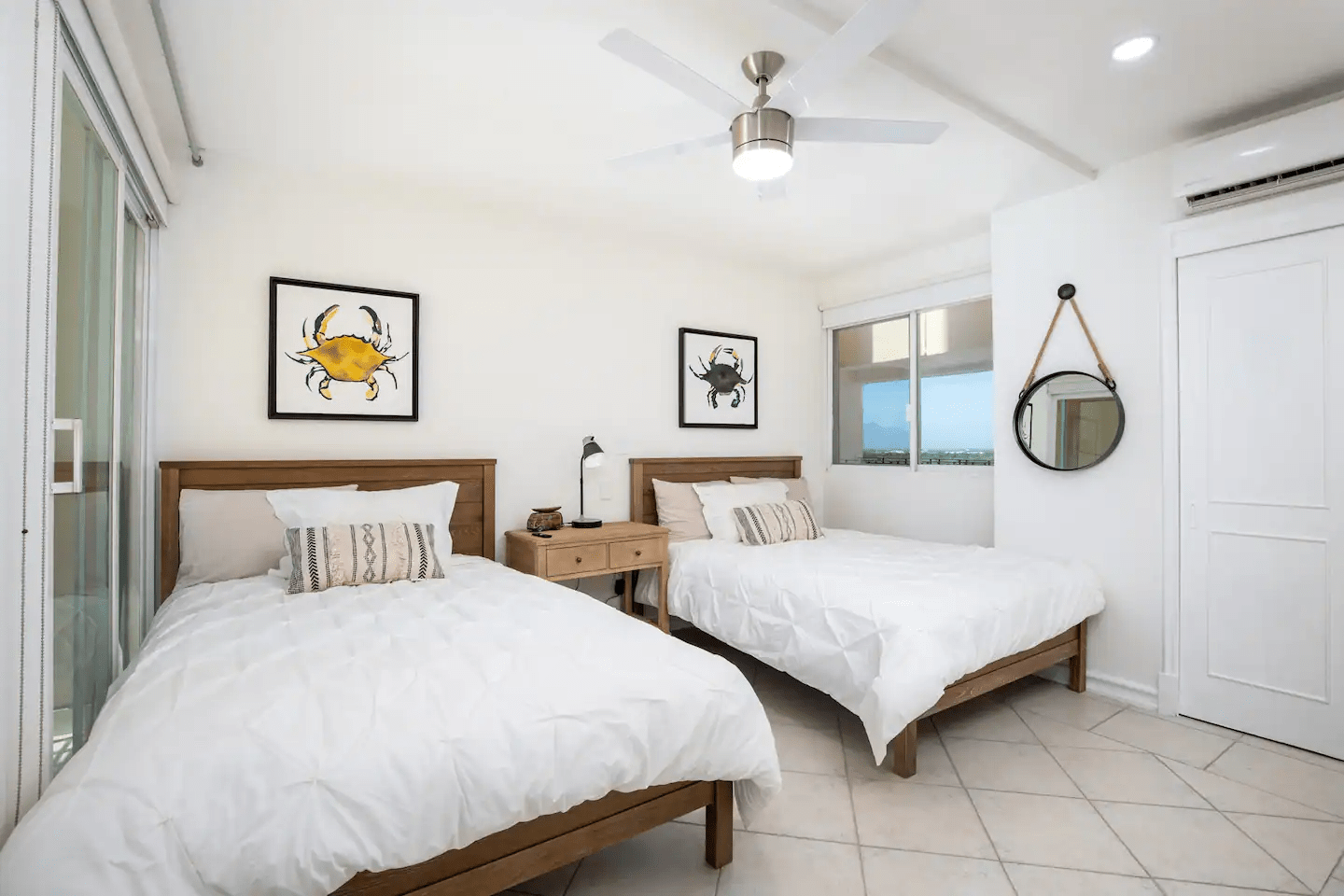 Bedroom with 2 double beds - D-902 - Puerto Vallarta