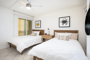 Bedroom with 2 double beds - D-902 - Puerto Vallarta