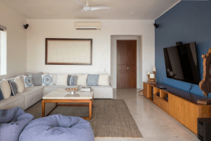 TV room with ocean views - Casa Tramontana, Nuevo Vallarta