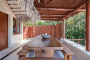 Outdoor dining area - Casa Tramontana, Nuevo Vallarta