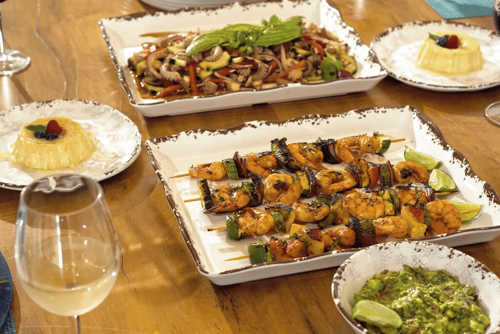 Enjoy delicious dishes by your own chef - Casa Tramontana, Nuevo Vallarta