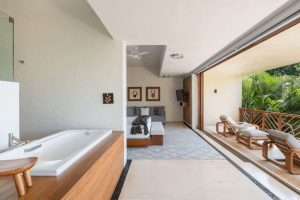 Master bathroom - Casa Tramontana, Nuevo Vallarta