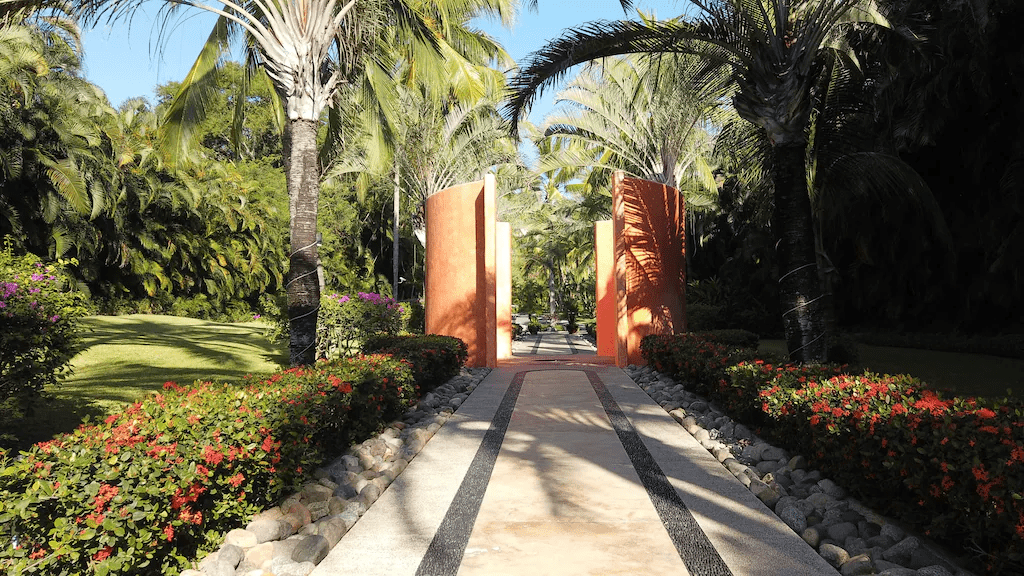 Entrance to beach club - Casa Tramontana, Nuevo Vallarta