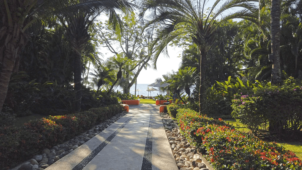 Entrance to beach club - Casa Tramontana, Nuevo Vallarta