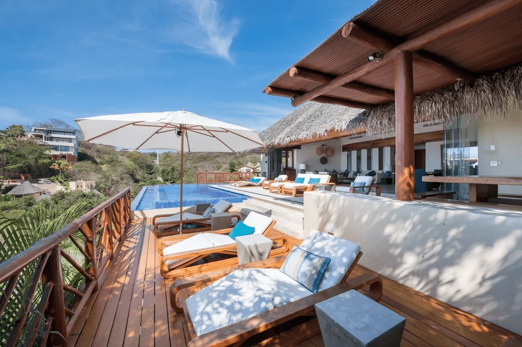 Pool with ocean views - Casa Tramontana, Nuevo Vallarta