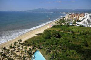 Extensive sandy beach - Maritima U9, Nuevo Vallarta, Mexico