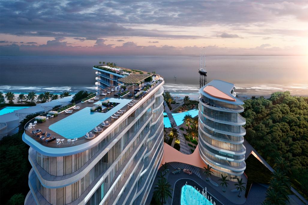Roof top pool - Maritima U9, Nuevo Vallarta, Mexico