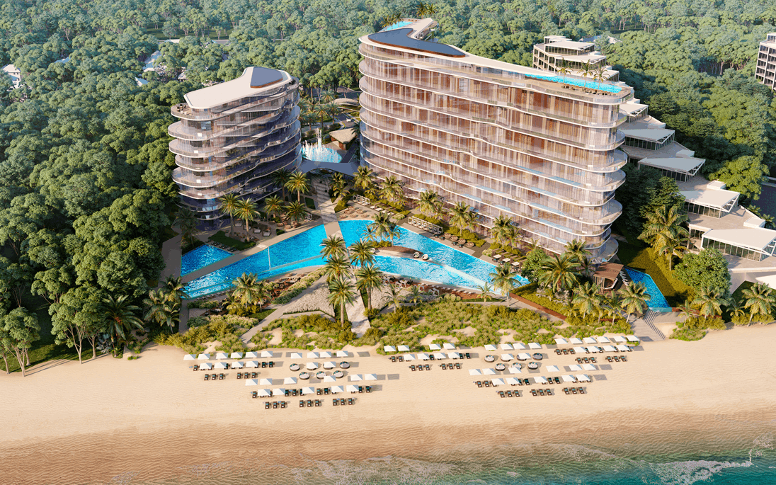 Aerial view - Maritima U9, Nuevo Vallarta, Mexico