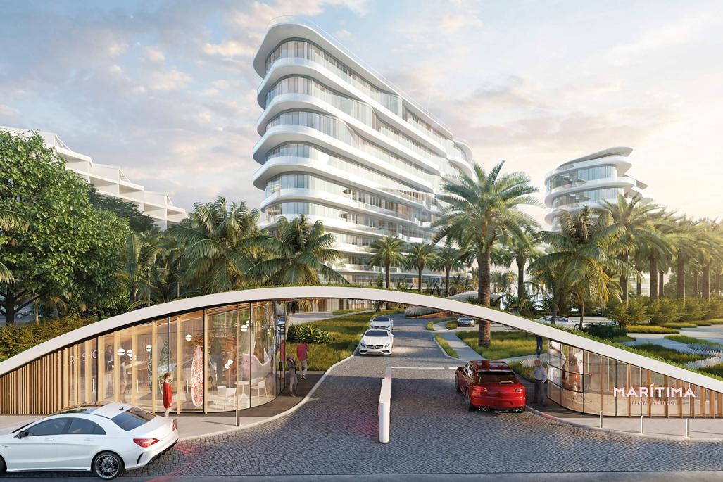 Entrance to complex - Maritima U9, Nuevo Vallarta, Mexico