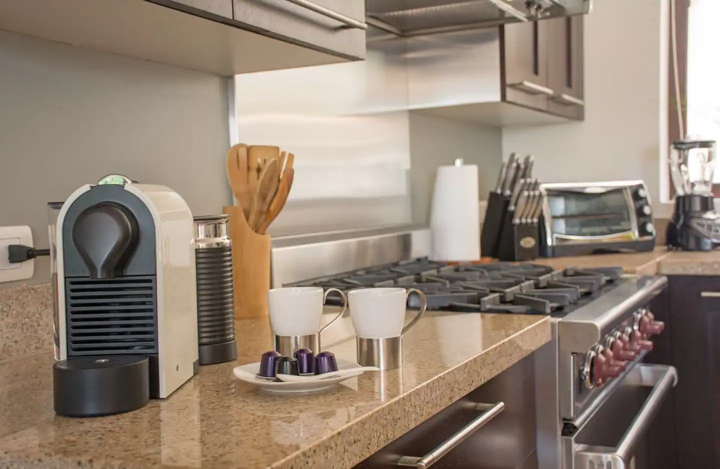 Fully equipped kitchen - Veneros Pacifico, Riviera Nayarit, Mexico