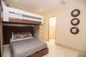 Fourth bedroom double/single beds - Edzna 602, Nuevo Vallarta, Mexico