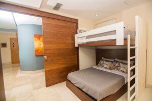Fourth bedroom double/single beds - Edzna 602, Nuevo Vallarta, Mexico