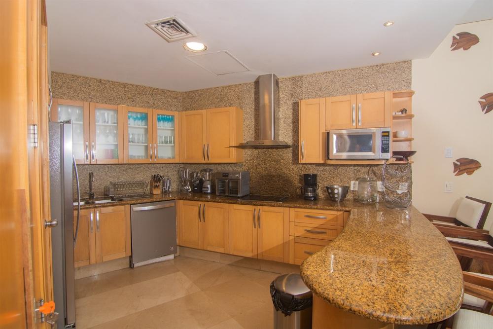 Fully equipped kitchen - Edzna 602, Nuevo Vallarta, Mexico