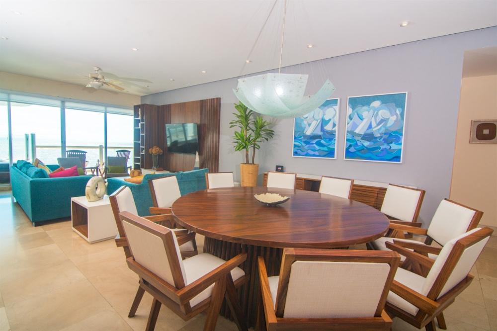 Indoor dining - Edzna 602, Nuevo Vallarta, Mexico