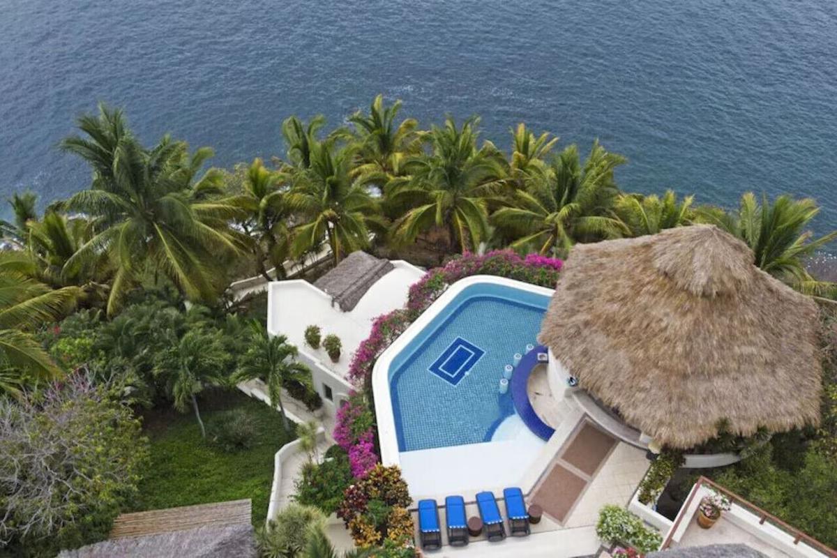 Aerial view - Villa Dos Palapas, La Punta; Manzanillo