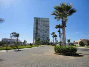 Entrance to the complex