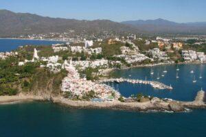 The famous Las Hadas Resort located next door