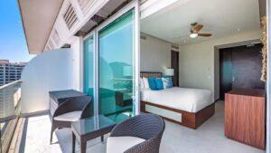 Bedroom 2 also adjoins the back patio