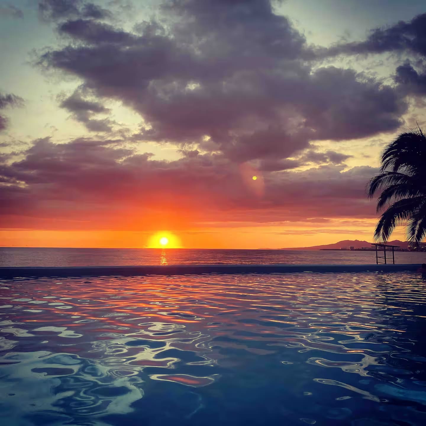 Watch beautiful sunsets every night